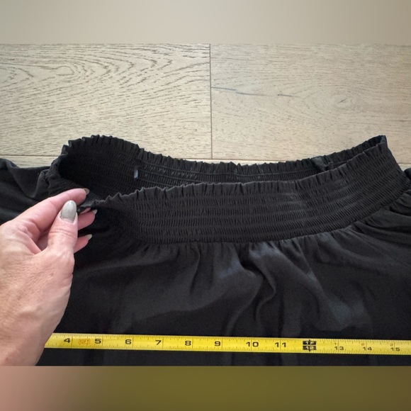 Ramy Brook Black Lace Trim Blouse size L - Picture 11 of 12